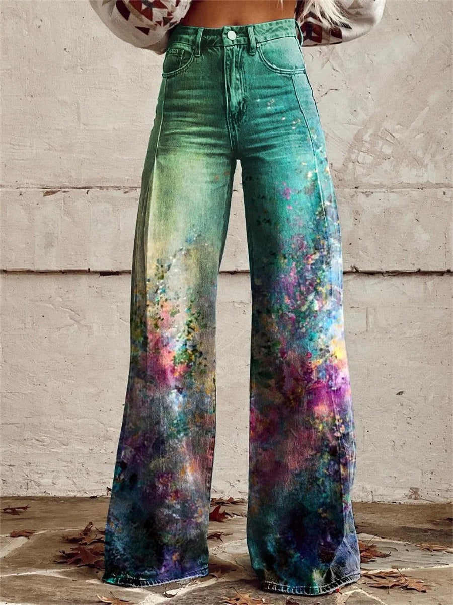 Ellie™ | High Waisted Wide Leg Pants