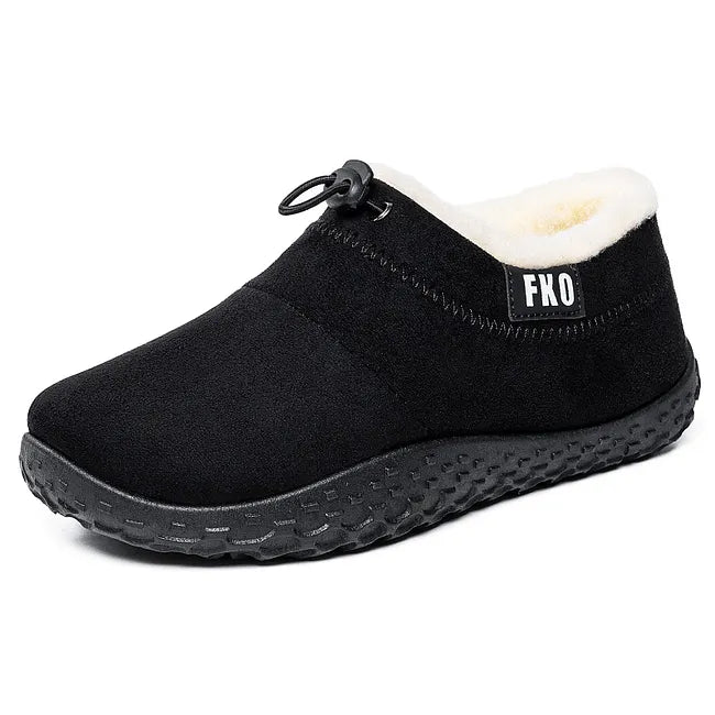 Kamira | Cozy Faux-Fur Lined Slip-On Shoes