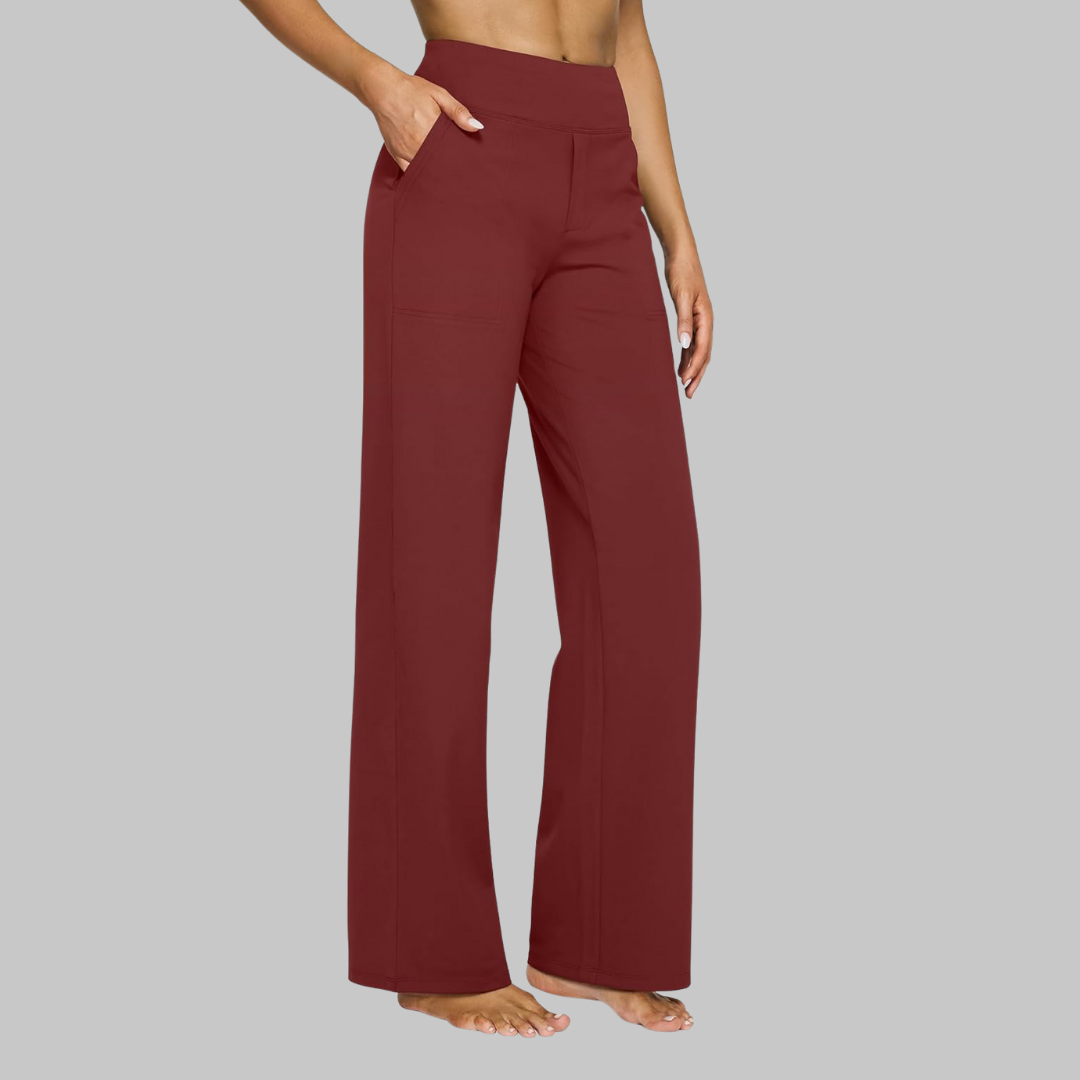 Klara | Comfort Stretch Wide-Leg Pants