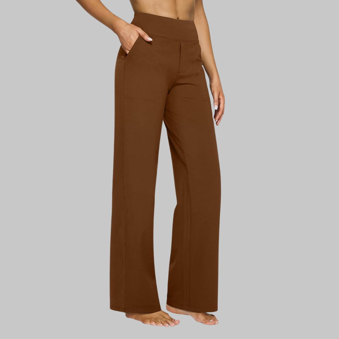 Klara | Comfort Stretch Wide-Leg Pants