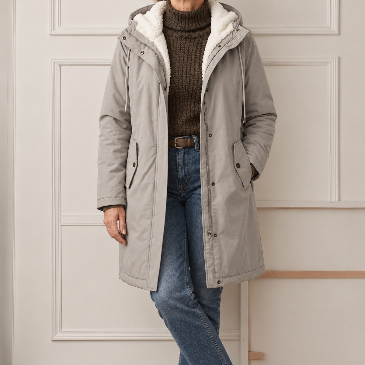 Amelie™ | Cozy Hooded Weatherproof Coat