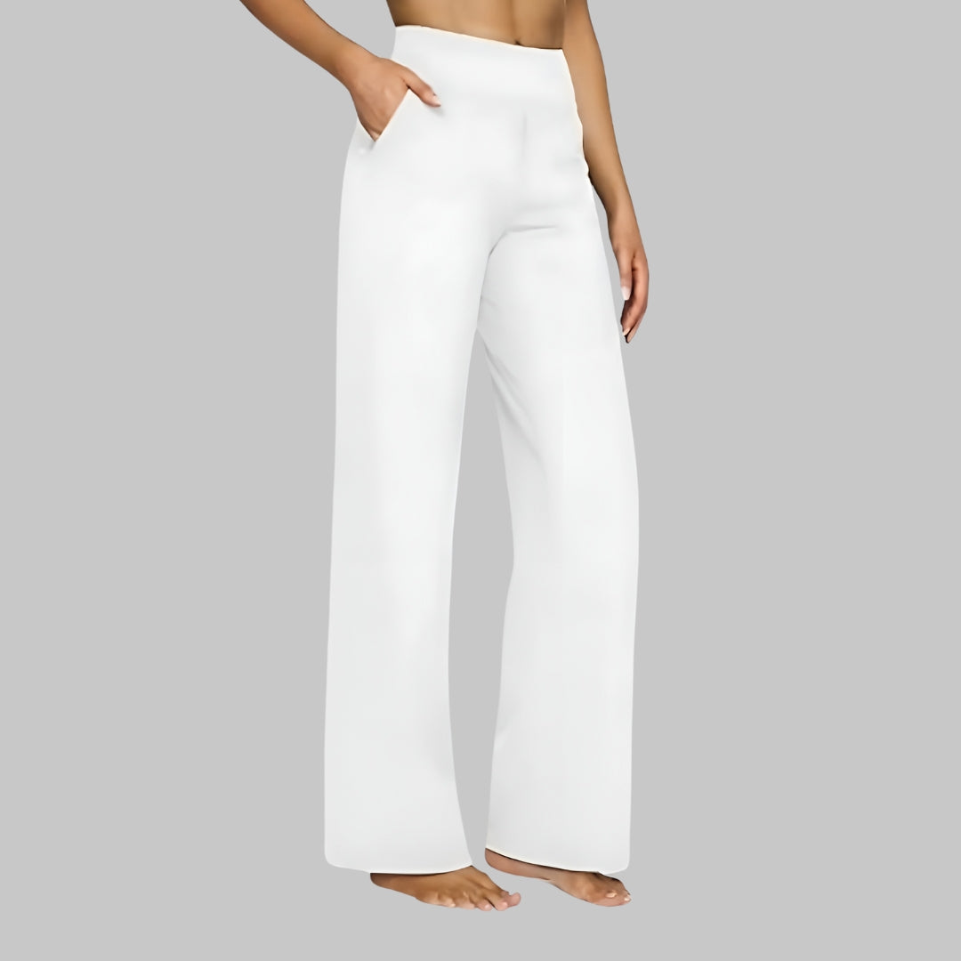 Klara | Comfort Stretch Wide-Leg Pants