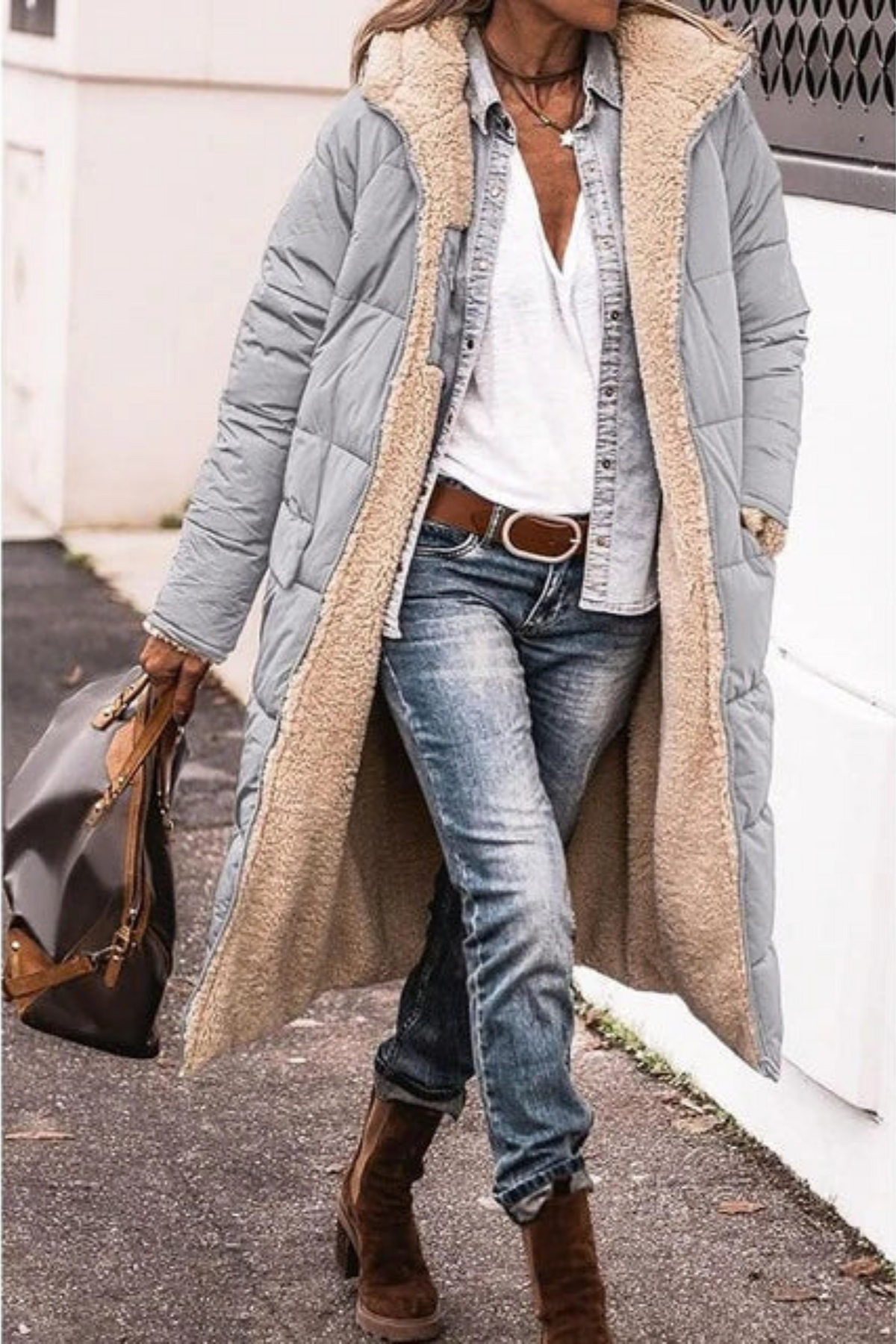 Laluna | Reversible Long Coat