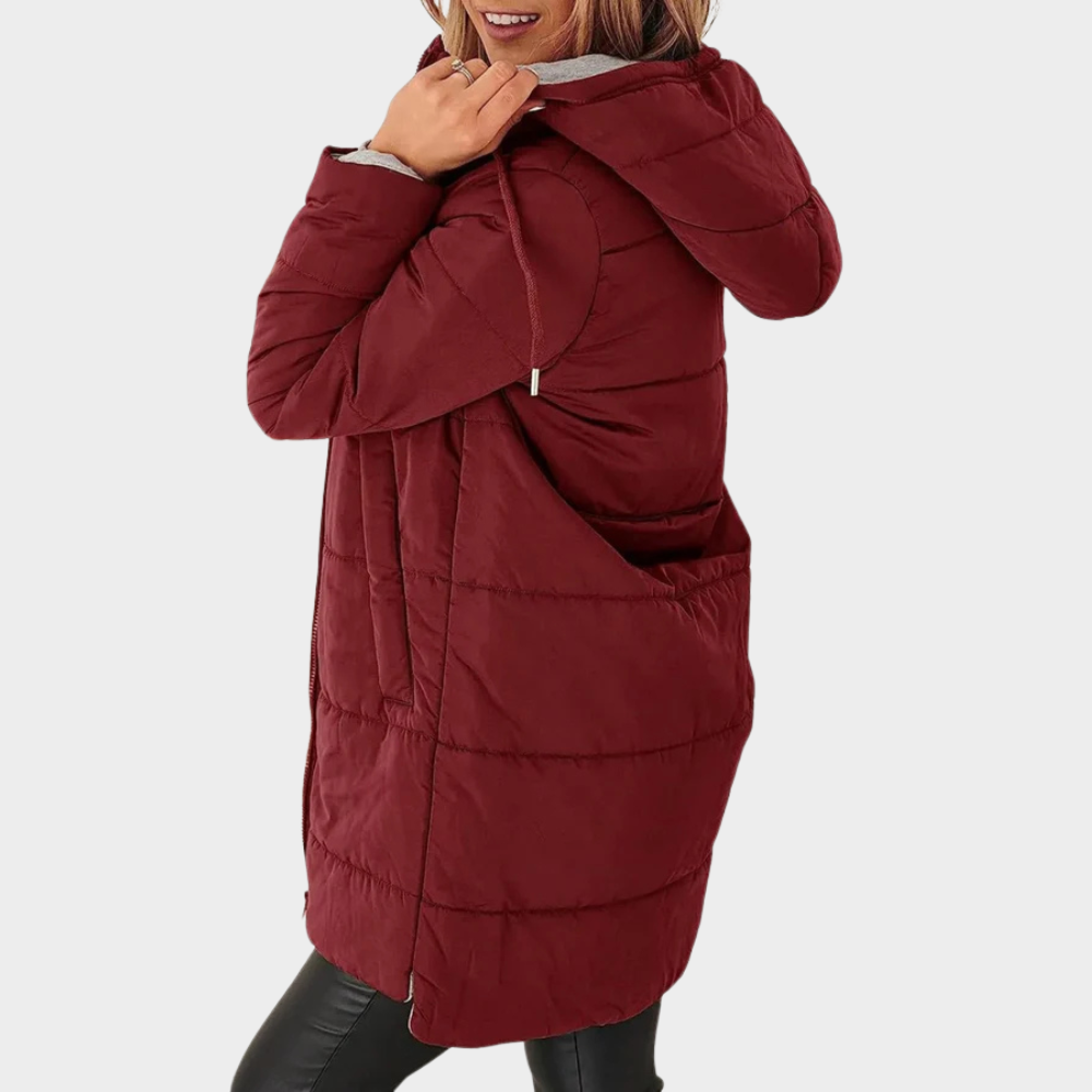 Fiora | Casual Hooded Puffer Jacket