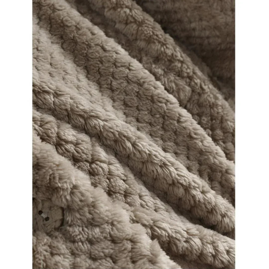 Dana | Cozy Relaxed-Fit Hooded Plush Coat