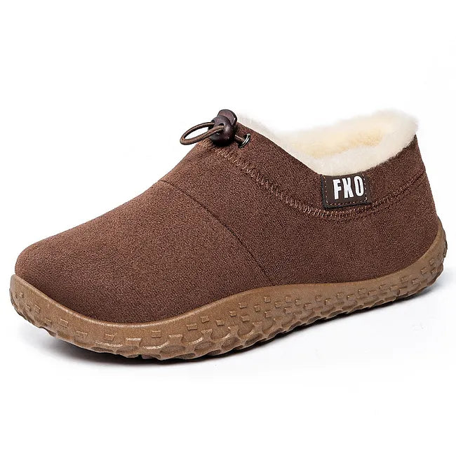 Kamira | Cozy Faux-Fur Lined Slip-On Shoes