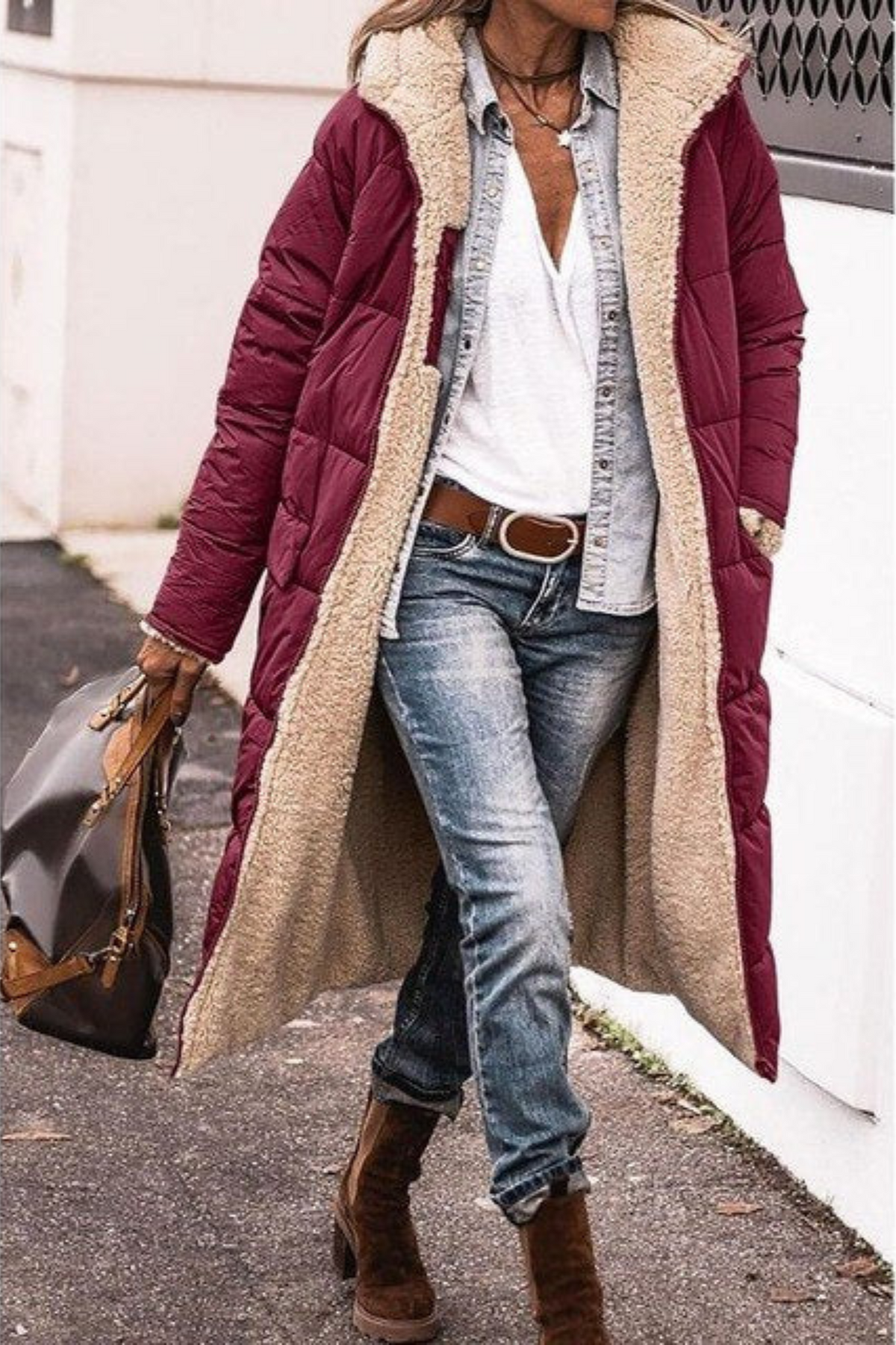 Laluna | Reversible Long Coat