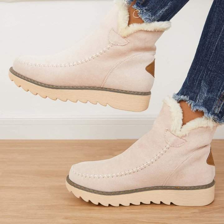 Nora | Waterproof Fur-Lined Winter Ankle Boots