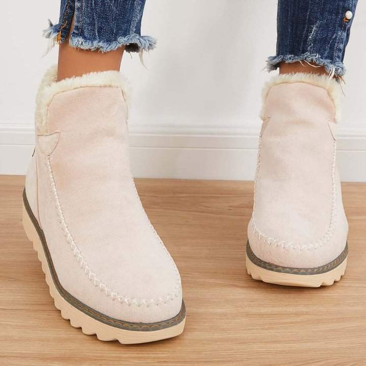 Nora | Waterproof Fur-Lined Winter Ankle Boots