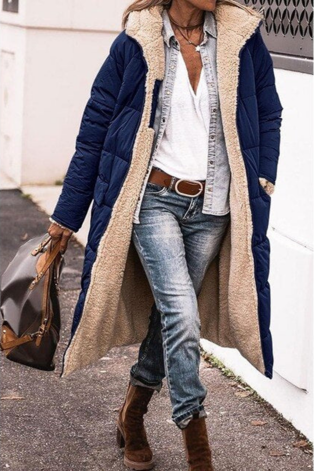 Laluna | Reversible Long Coat