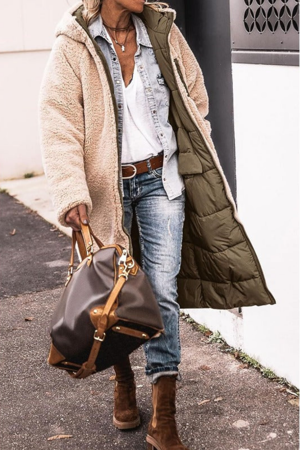Laluna | Reversible Long Coat