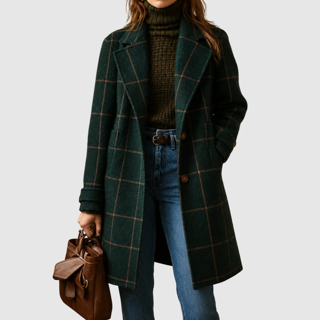 Lauren | Classic Plaid Coat