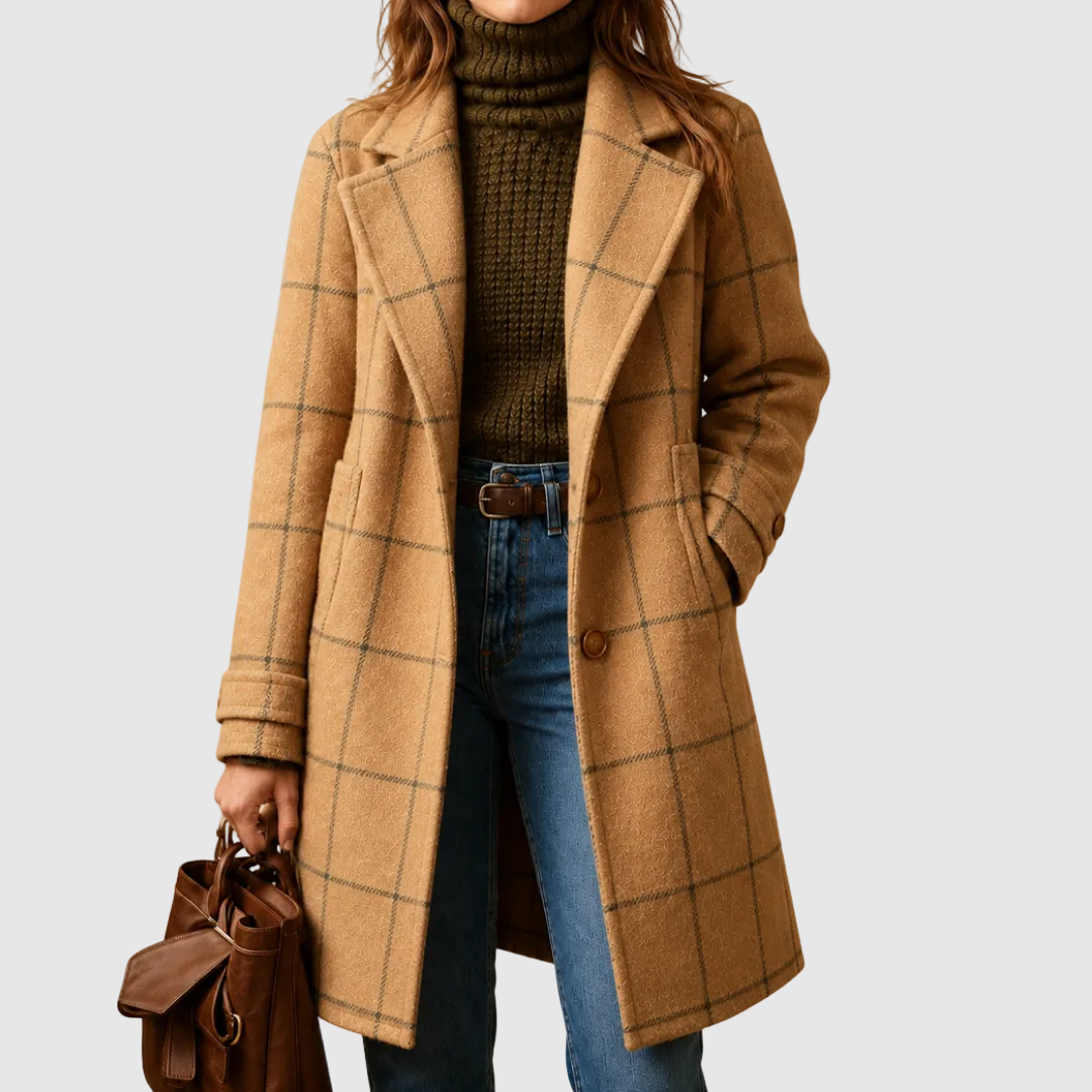 Lauren | Classic Plaid Coat