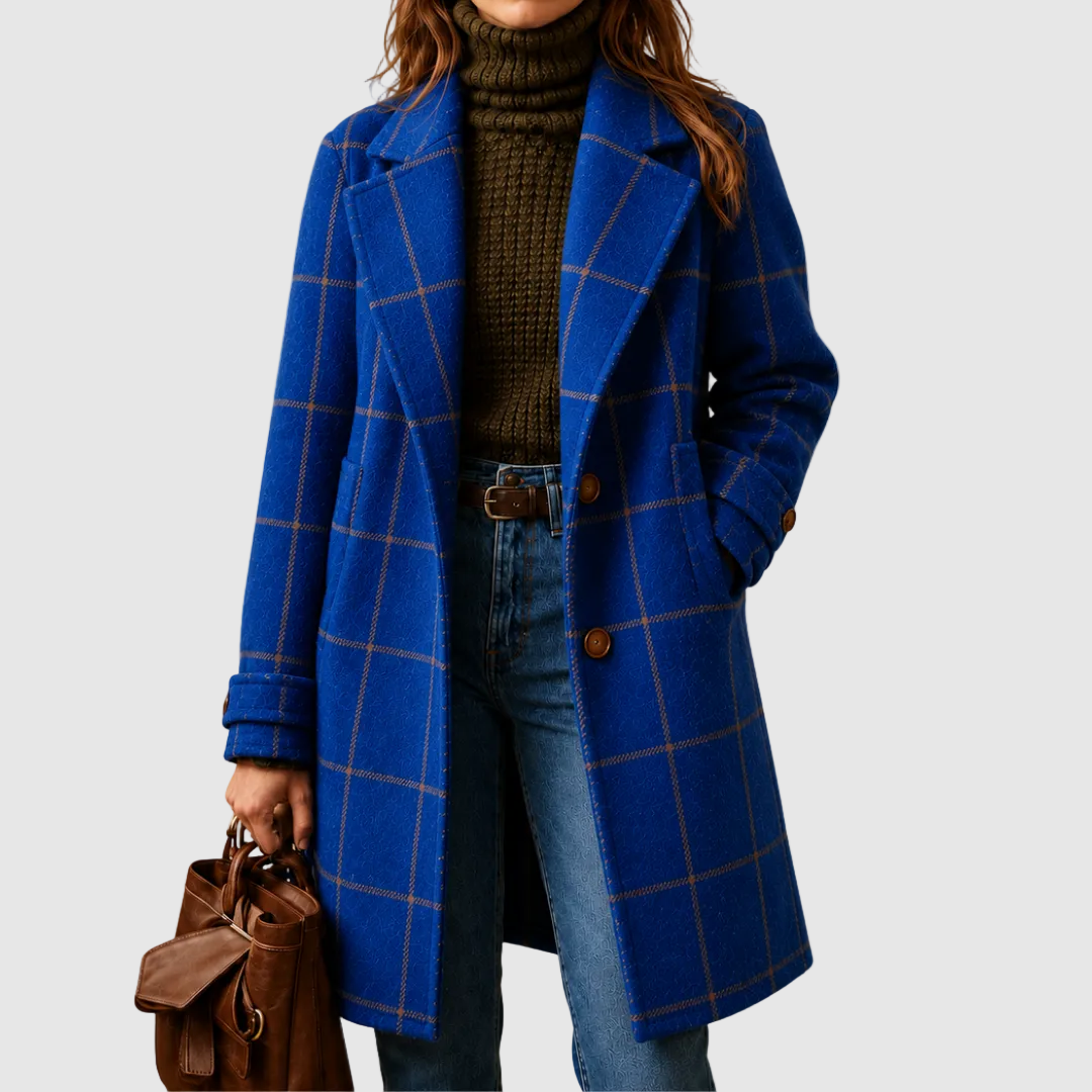 Lauren | Classic Plaid Coat