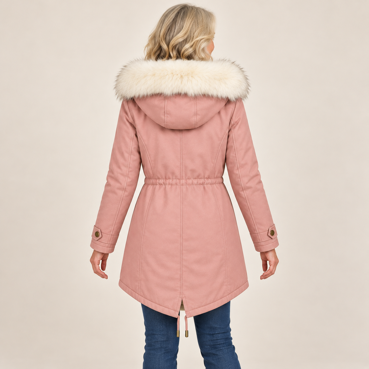 Albane | Elegant Long Winter Parka