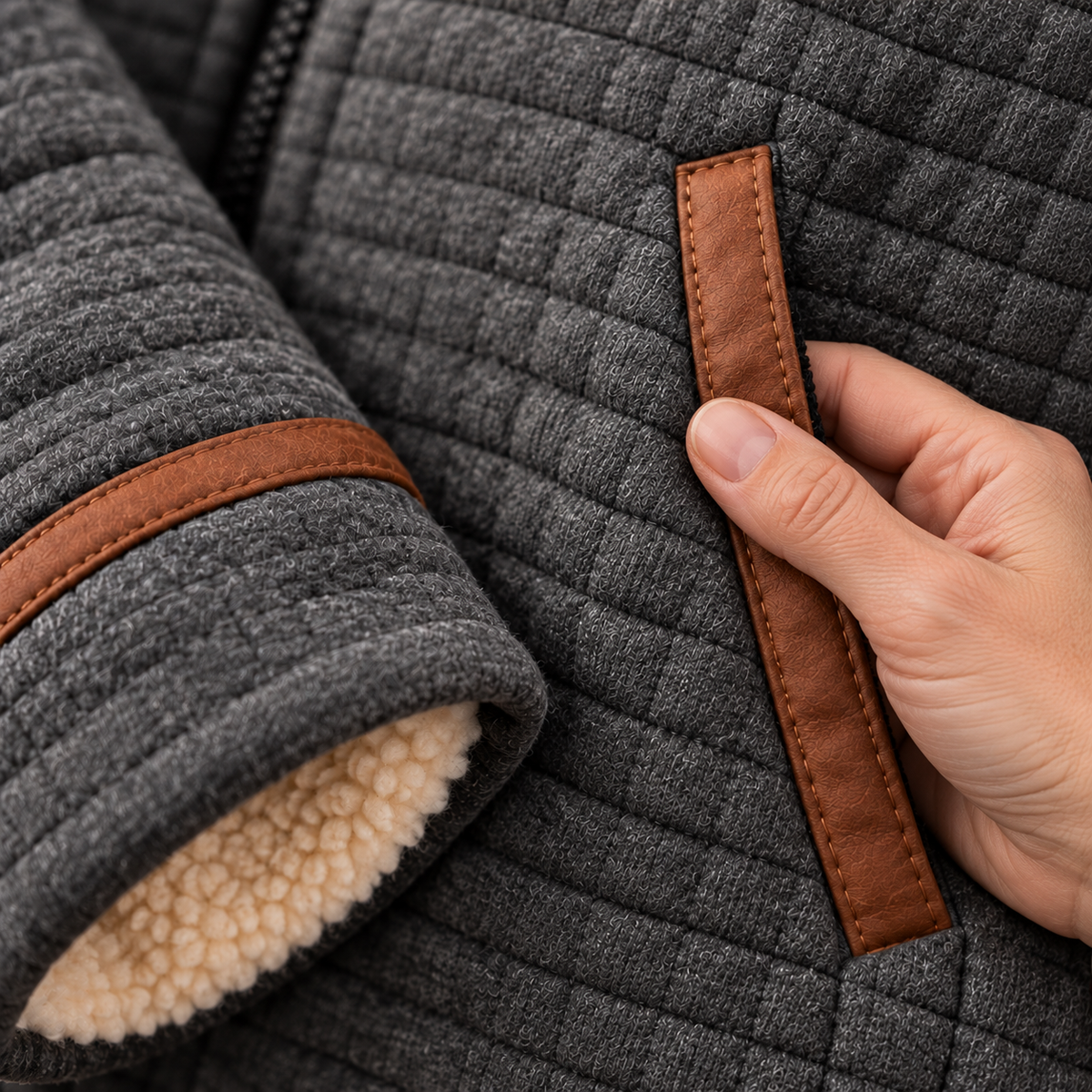Milana | Cozy Fleece-Lined Winter Jacket