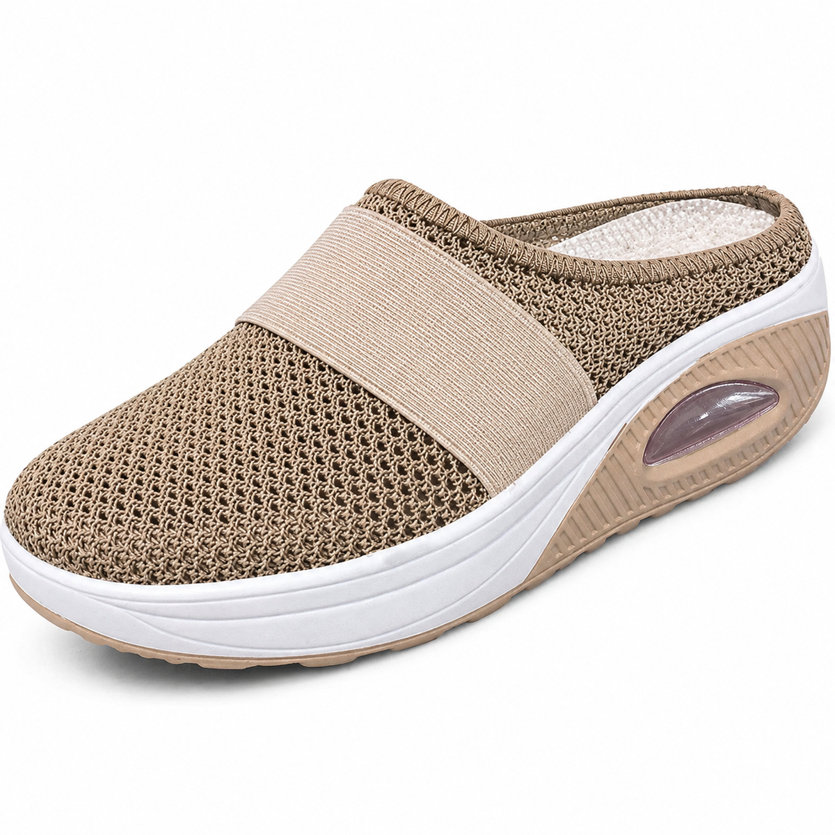 Elaine | Breathable Cushioned Slip-On Mules