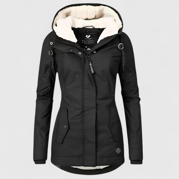 Penelope | Waterproof Fleece-Lined Hooded Parka