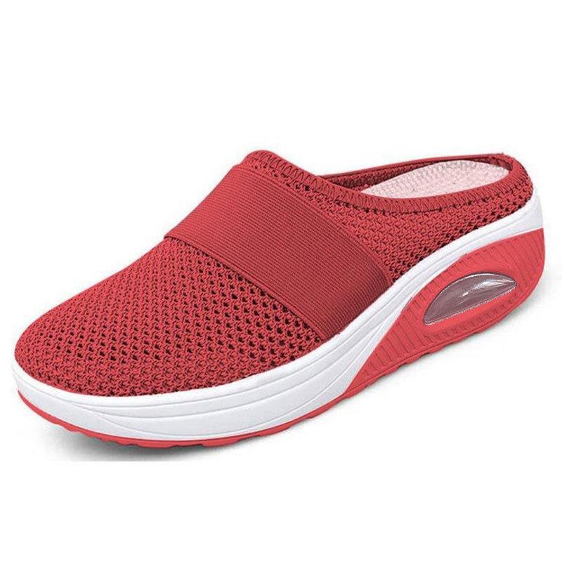 Elaine | Breathable Cushioned Slip-On Mules