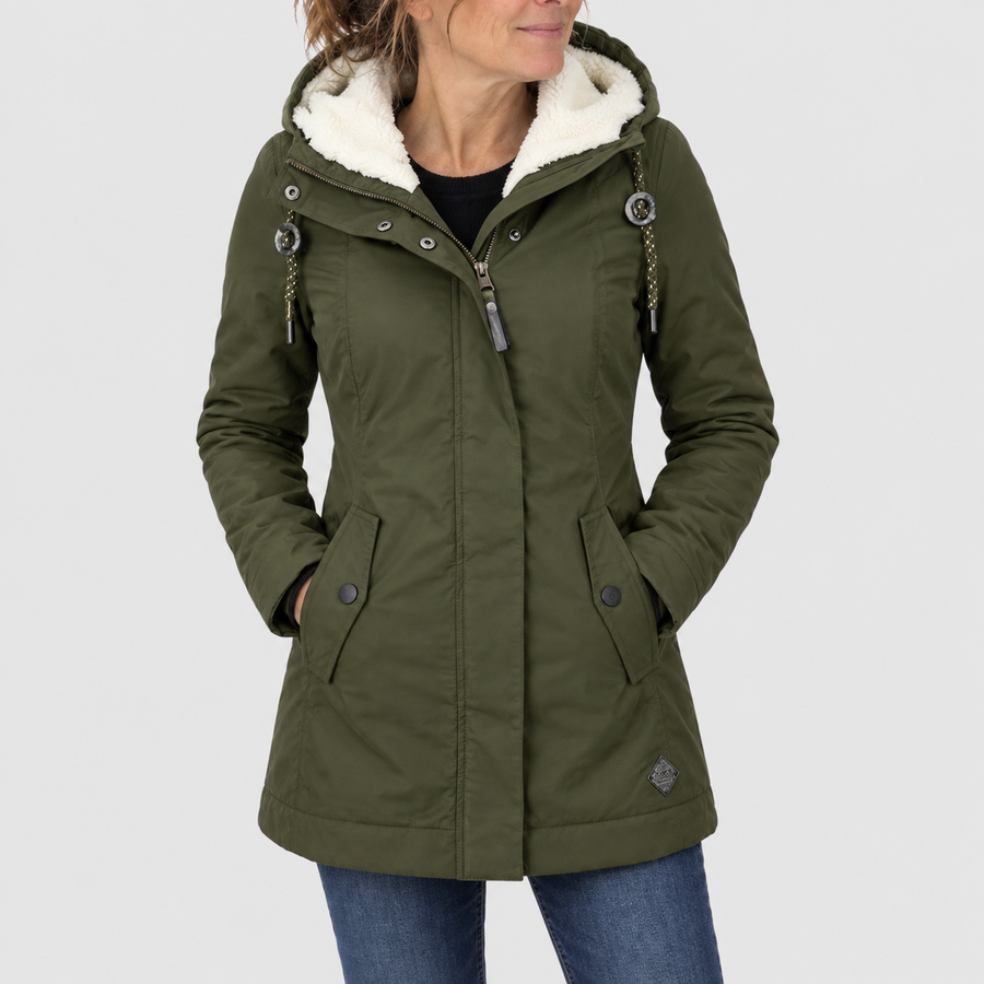 Penelope | Waterproof Fleece-Lined Hooded Parka