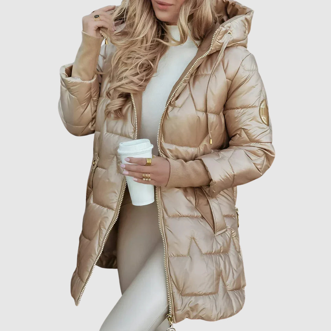 Hélène | Lightweight Hooded Quilted Jacket