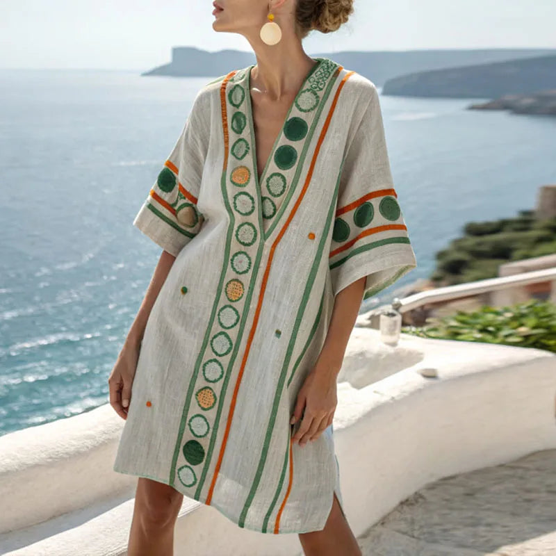 Demi | Coastal Serenity Dress