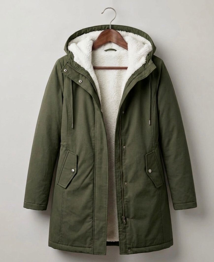 Amelie™ | Cozy Hooded Weatherproof Coat