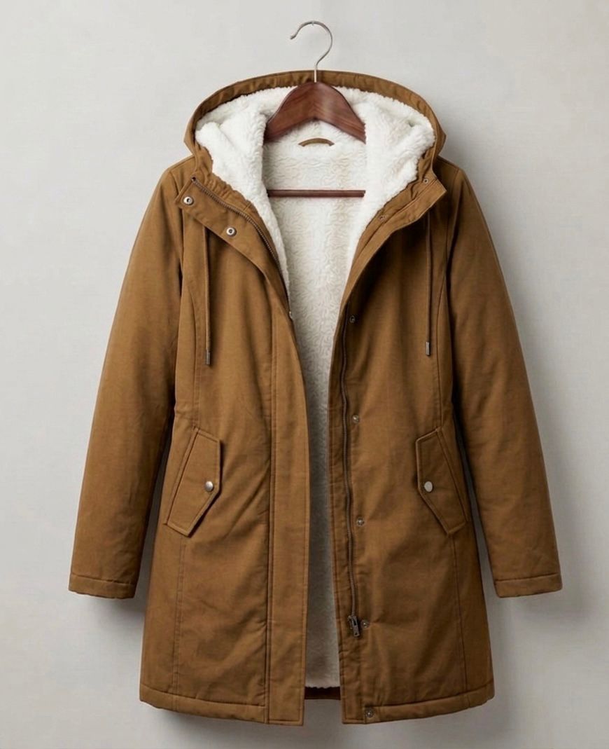 Amelie™ | Cozy Hooded Weatherproof Coat