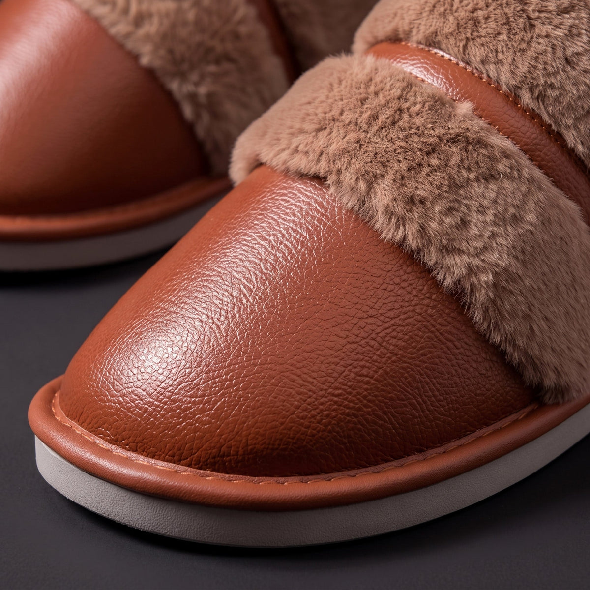 Milano | Men's Cozy Faux-Fur Slippers