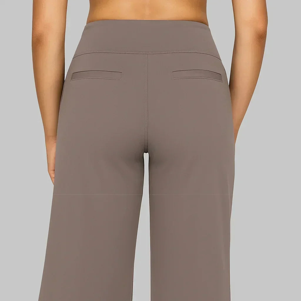 Klara | Comfort Stretch Wide-Leg Pants