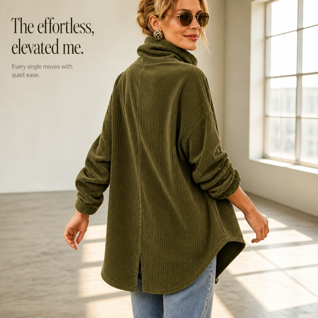 Olivia | The Corduroy Button-Up Top
