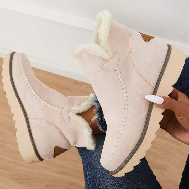 Nora | Waterproof Fur-Lined Winter Ankle Boots