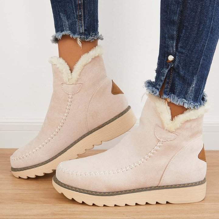 Nora | Waterproof Fur-Lined Winter Ankle Boots