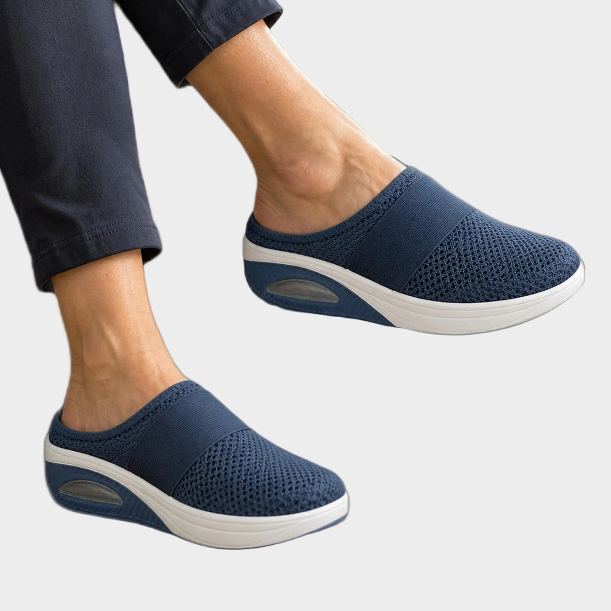 Elaine | Breathable Cushioned Slip-On Mules