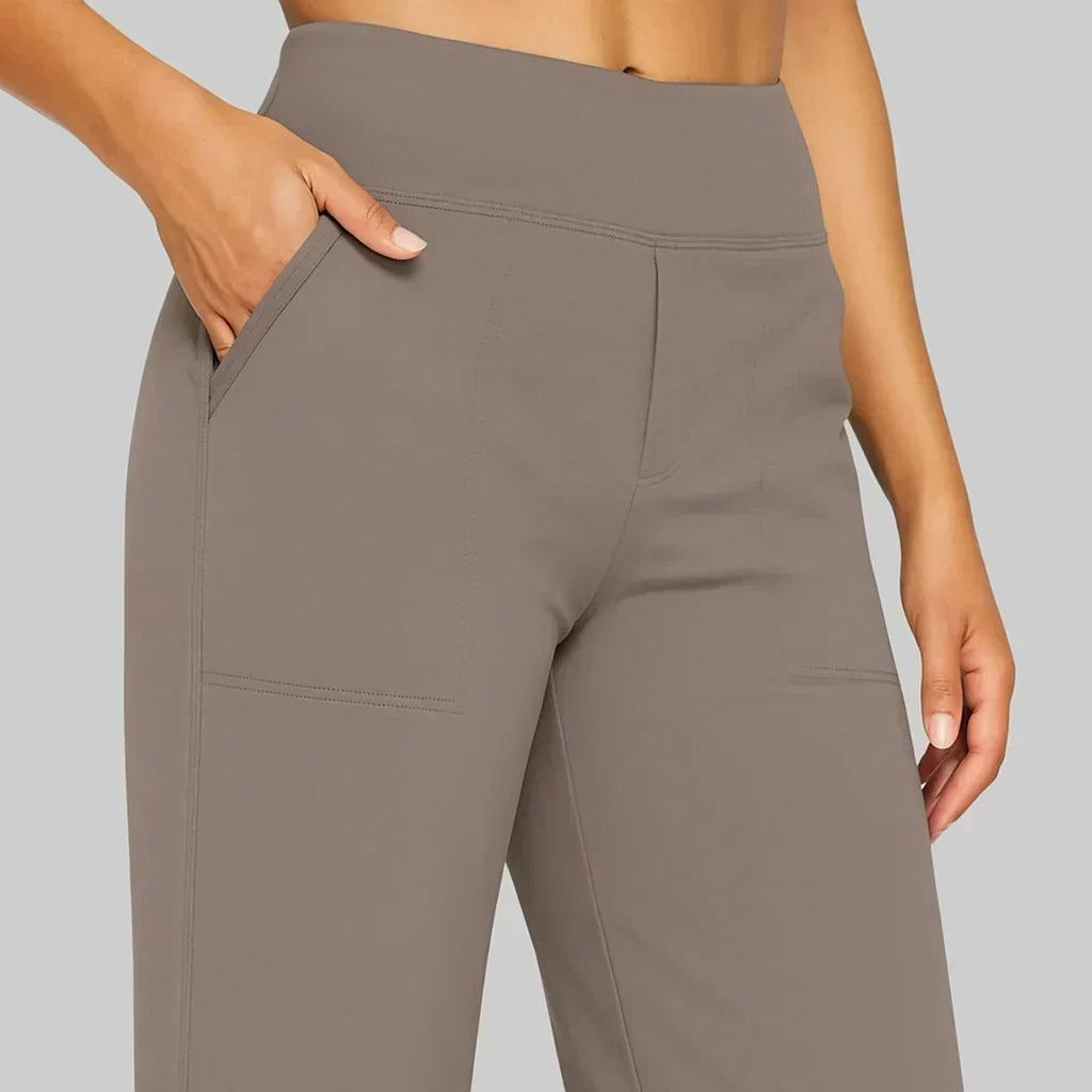 Klara | Comfort Stretch Wide-Leg Pants