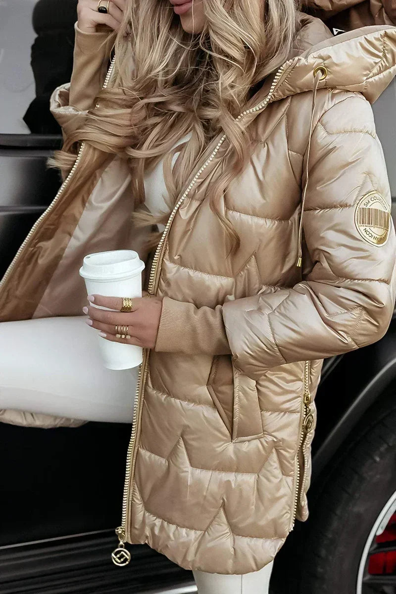 Hélène | Lightweight Hooded Quilted Jacket