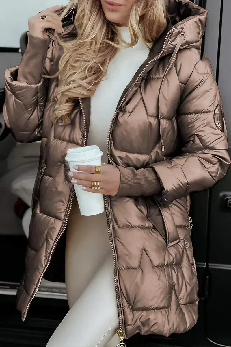 Hélène | Lightweight Hooded Quilted Jacket