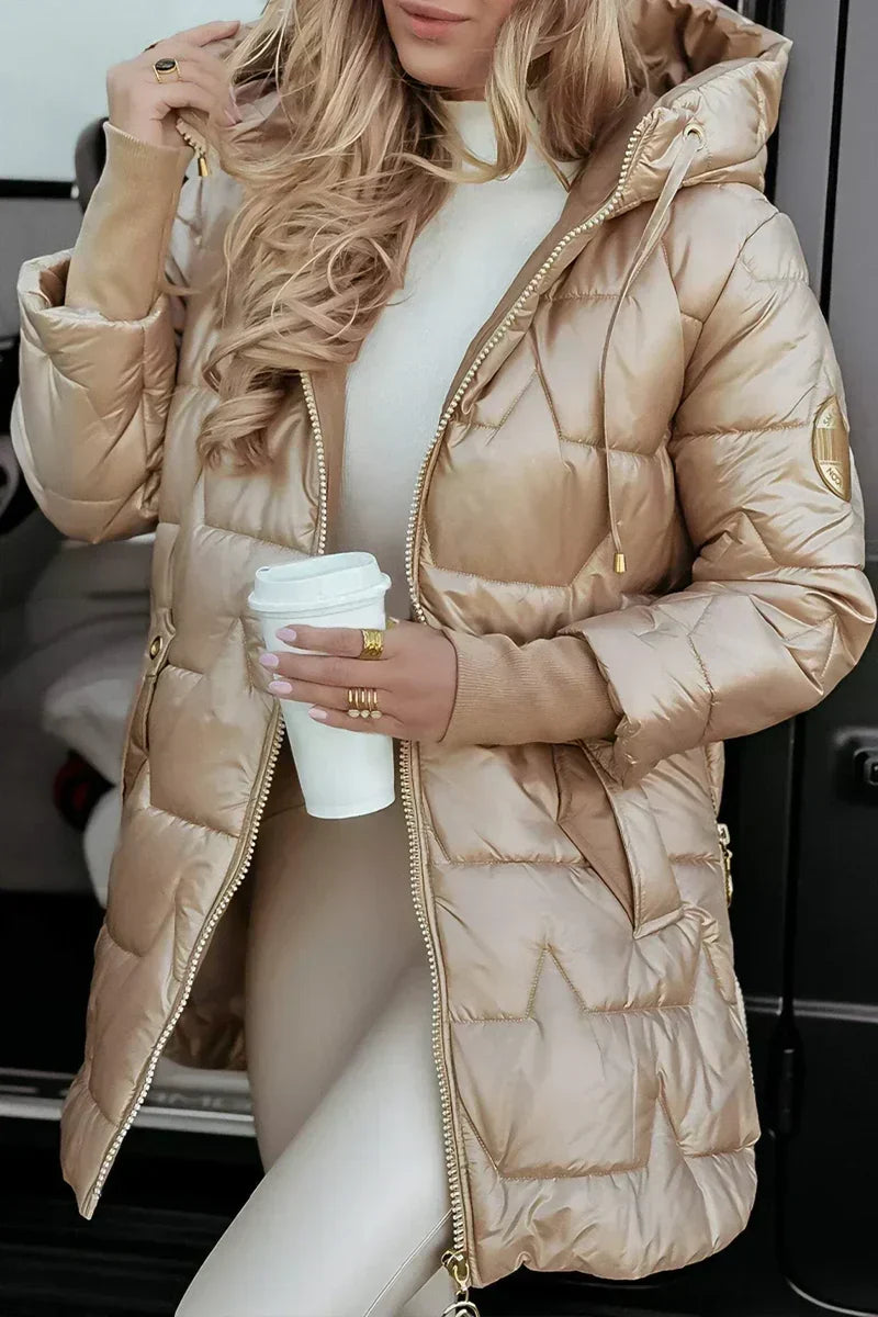 Hélène | Lightweight Hooded Quilted Jacket