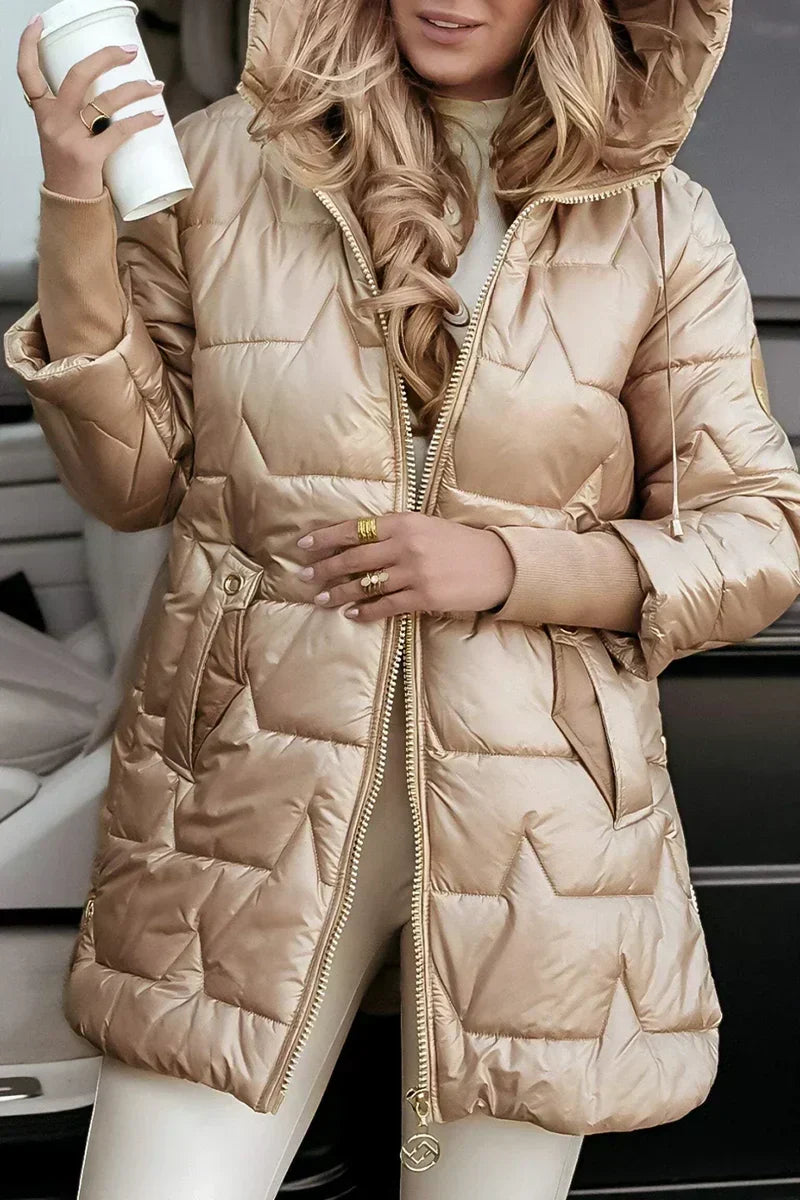 Hélène | Lightweight Hooded Quilted Jacket