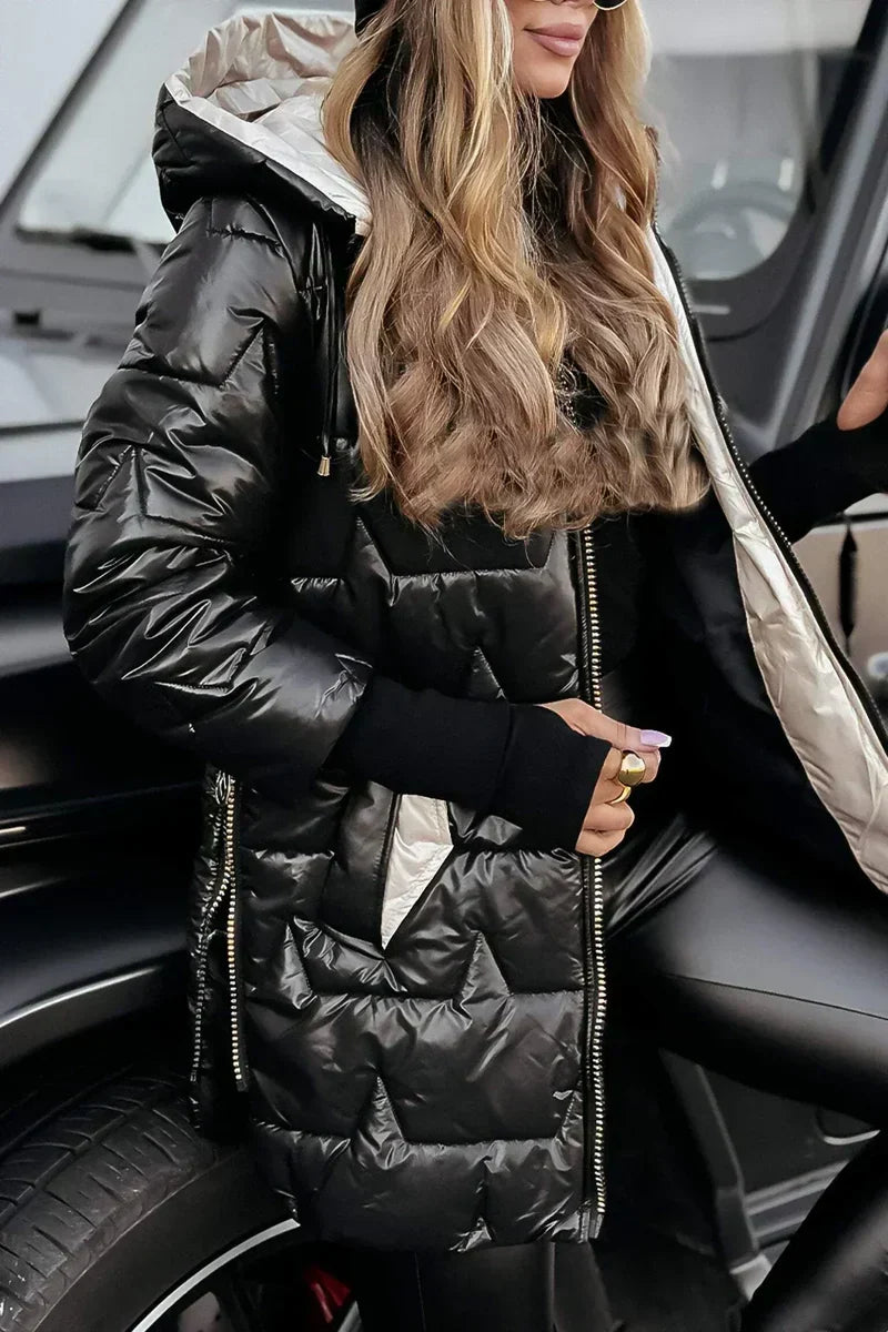 Hélène | Lightweight Hooded Quilted Jacket