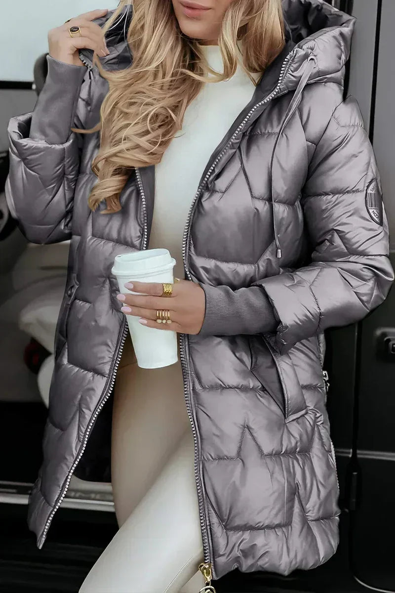 Hélène | Lightweight Hooded Quilted Jacket