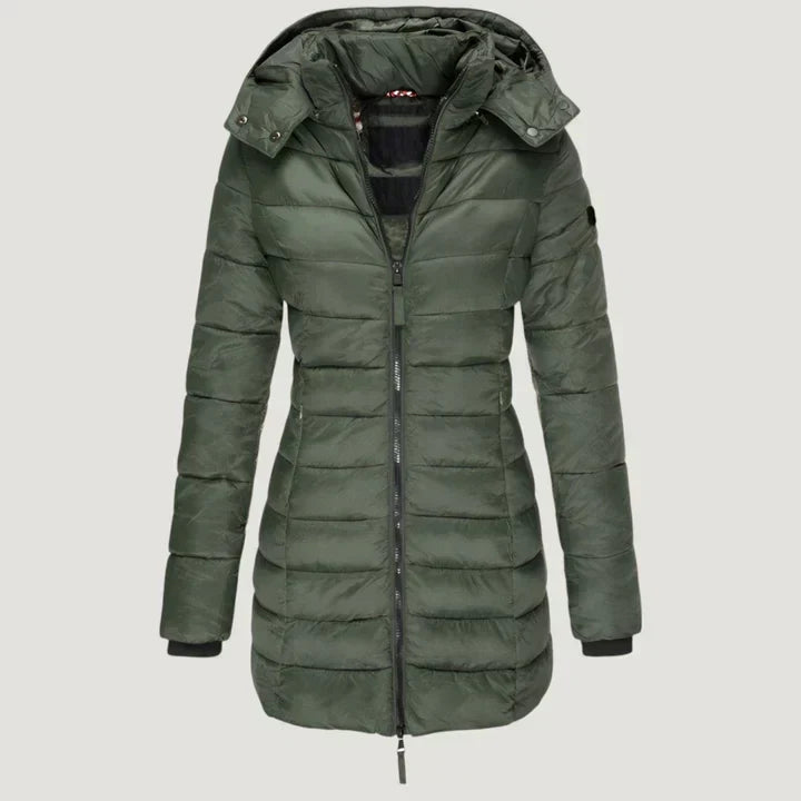 Svea | Long Hooded Winter Jacket