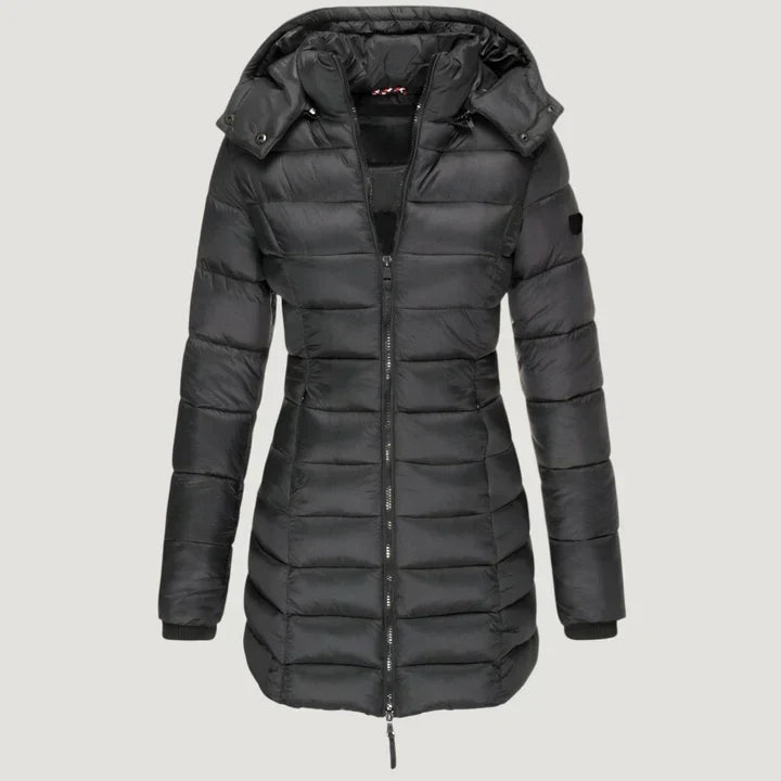 Svea | Long Hooded Winter Jacket