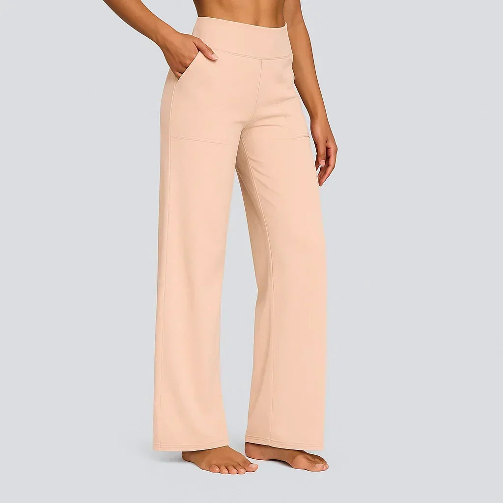Klara | Comfort Stretch Wide-Leg Pants