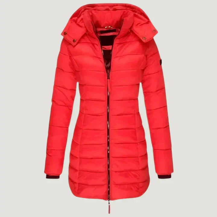 Svea | Long Hooded Winter Jacket